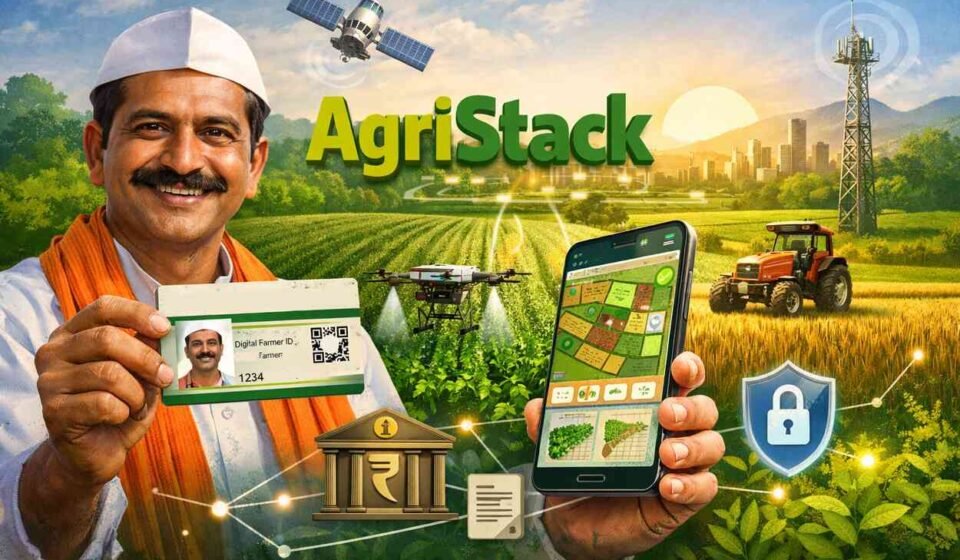 AgriStack (डिजिटल शेतकरी ओळखपत्र): काय आहे आणि शेतकऱ्यांसाठी का महत्त्वाचे आहे? Digital farming AgriStack and Farmer ID
