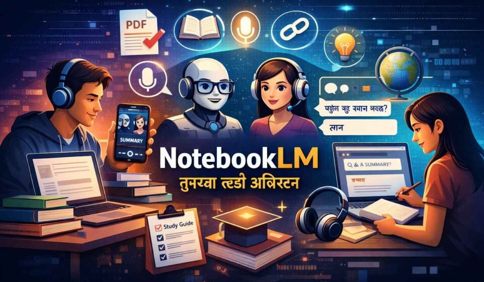NotebookLM डिजिटल स्टडी असिस्टंट
