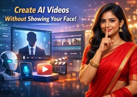 Create AI videos without showing your face
