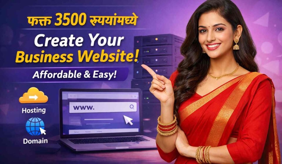 Create website under 3500 rupees