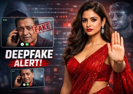 Deepfake awareness and digital warning