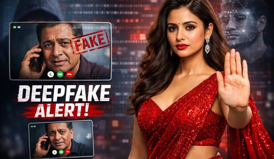 Deepfake awareness and digital warning